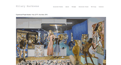 Desktop Screenshot of hilaryharkness.com
